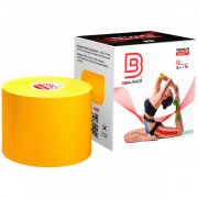 Кинезио тейп Bio Balance Tape 5см х 5м желтый.