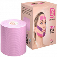 Кинезио тейп Bio Balance Super Soft для лица 5см х 5м сакура.